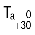 Ta= 0 to +30