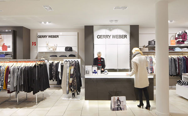 Gerry Weber store after transformed to limbic lighting